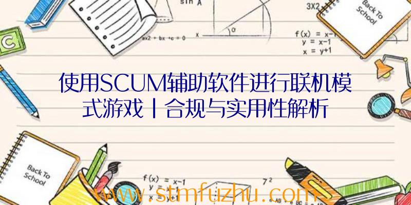 使用SCUM辅助软件进行联机模式游戏|合规与实用性解析